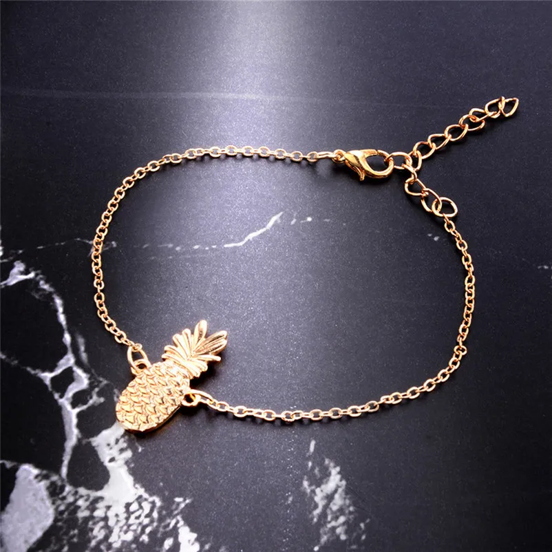 2018 NEW Beads anklets for Gold Women's Summer Beach Sandal Barefoot Chains Foot Bracelet Ankle Chain Sandals Pulseras Y03#N (4)