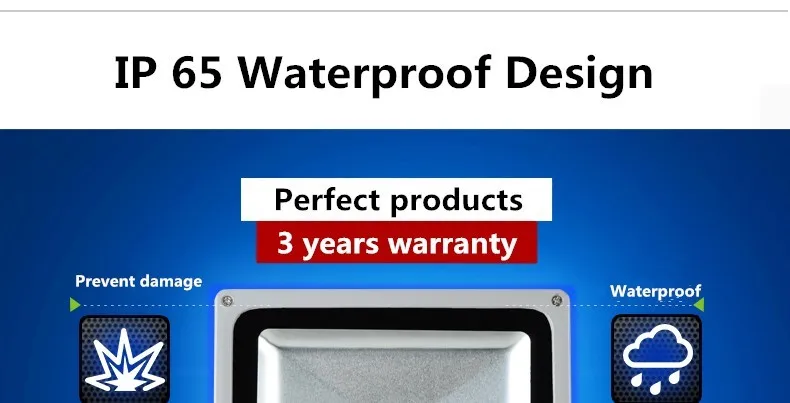 Brightness Waterproof  IP65 10W 20W 30W 50W 100W LED Flood light Outdoor Spot Lights Outdoor LED Work Emergency light (17)