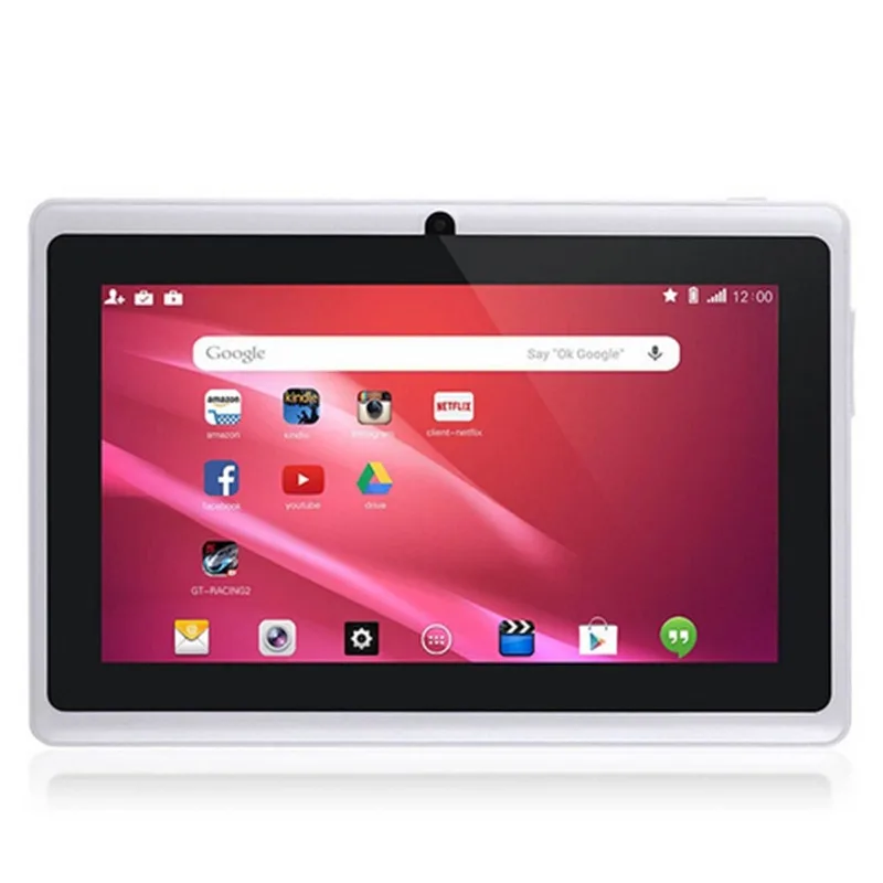 Najtaniej 7 Cal dla dzieci Tablet PC Q88 4GB Google Android 4.2 dwurdzeniowy Tablet A23 ekran pojemnościowy kamera MID Wifi czytniki e booków