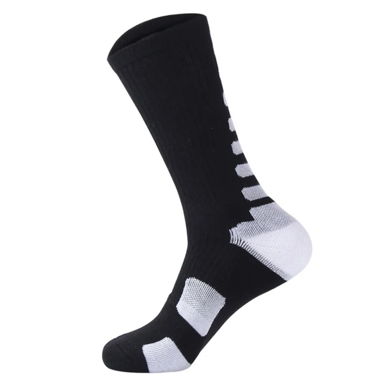Длинные носки для мужчин, женщин и мальчиков, теплые футбольные носки, баскетбольные спортивные нескользящие носки для велоспорта, альпинизма, бега