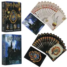 Harry Potter Playing Game Cards Hogwarts House Collection Badges Symbols Castle Crests 2 Patterns English Sets