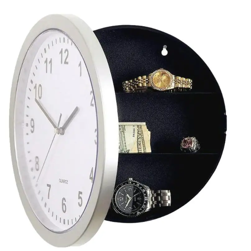 Buy Hidden Wall Mountable Clock Safe Security For