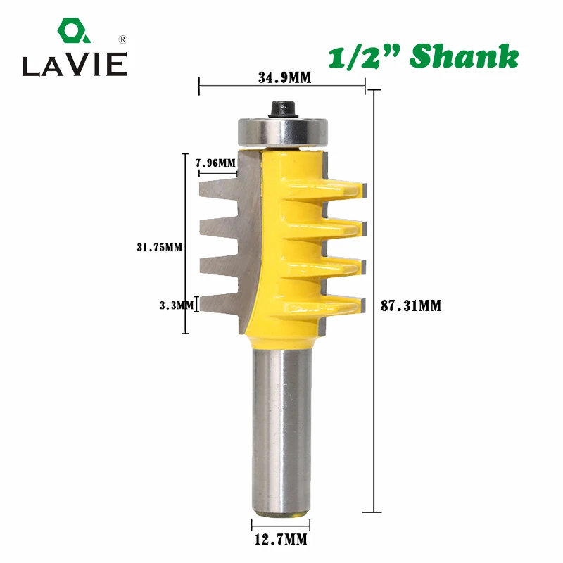 LA VIE 12 мм 1/" 1/4" хвостовик палец шарнир клей фрезы долото Tenon нож конус резцы по дереву инструменты 01022