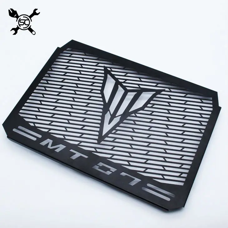 

Stainless Steel Motorcycle Matte Black Radiator Guard Radiator Cover Fits For Yamaha Mt07 Tracer Mt-07 FZ07 FZ-07 2014-2016