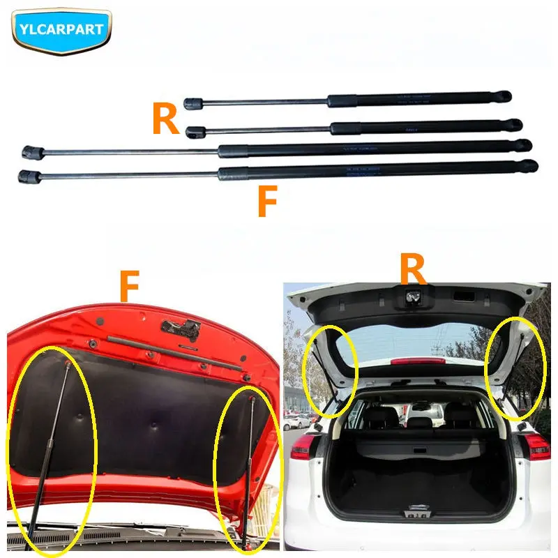 

For Geely Atlas,Boyue,NL3,SUV,Proton X70,Emgrand X7 Sports,Car hood trunk strut