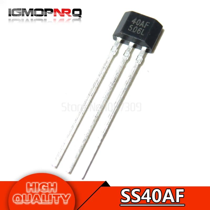 

10pcs SS40AF SS41F SS495A SS49E 40AF 41F 495A 49E TO-92 Ehigh sensitivity Hall sensor