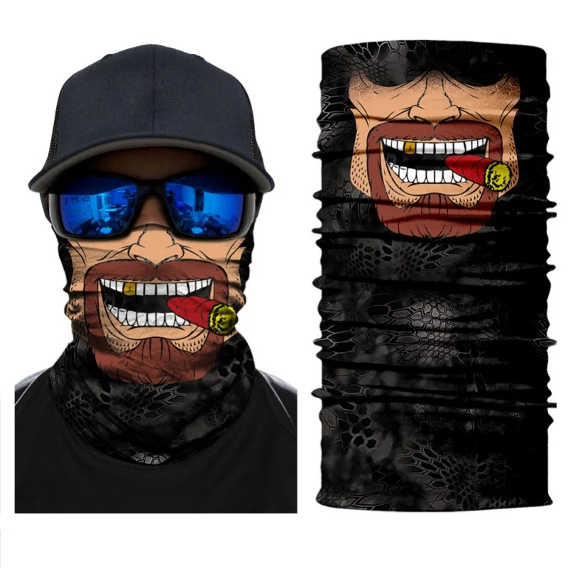 3D велосипедные маски для лица, впитывающие головные уборы, Спортивная велосипедная шапка для езды на велосипеде, головной платок, велосипедная маска для всего лица, Прямая поставка