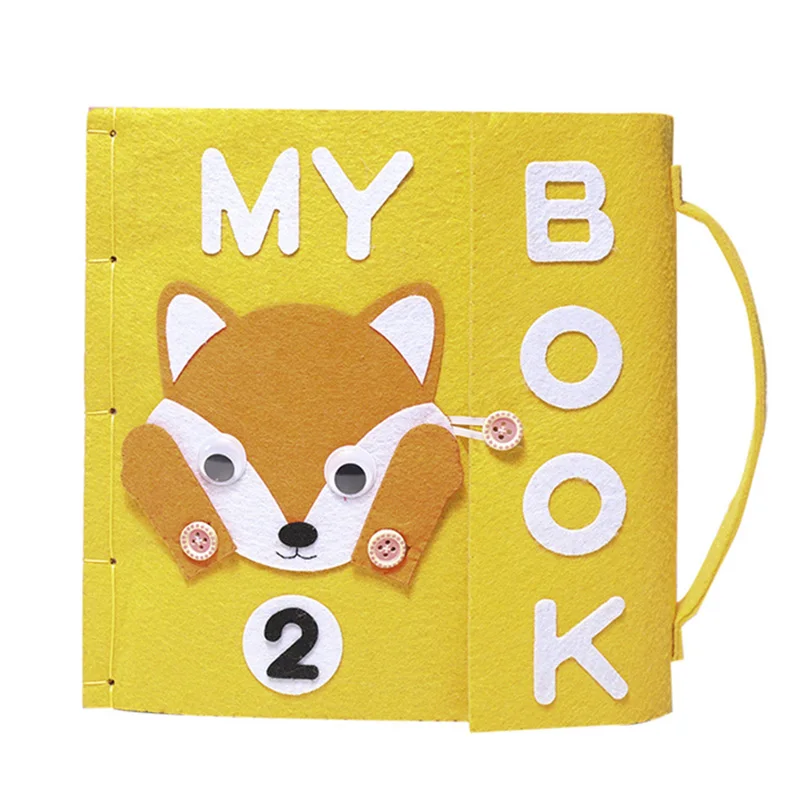 Special Gift For Kid My First Book Quiet Baby Early Learning Educational Book DIY Felt Material Package Mom Handmade Books