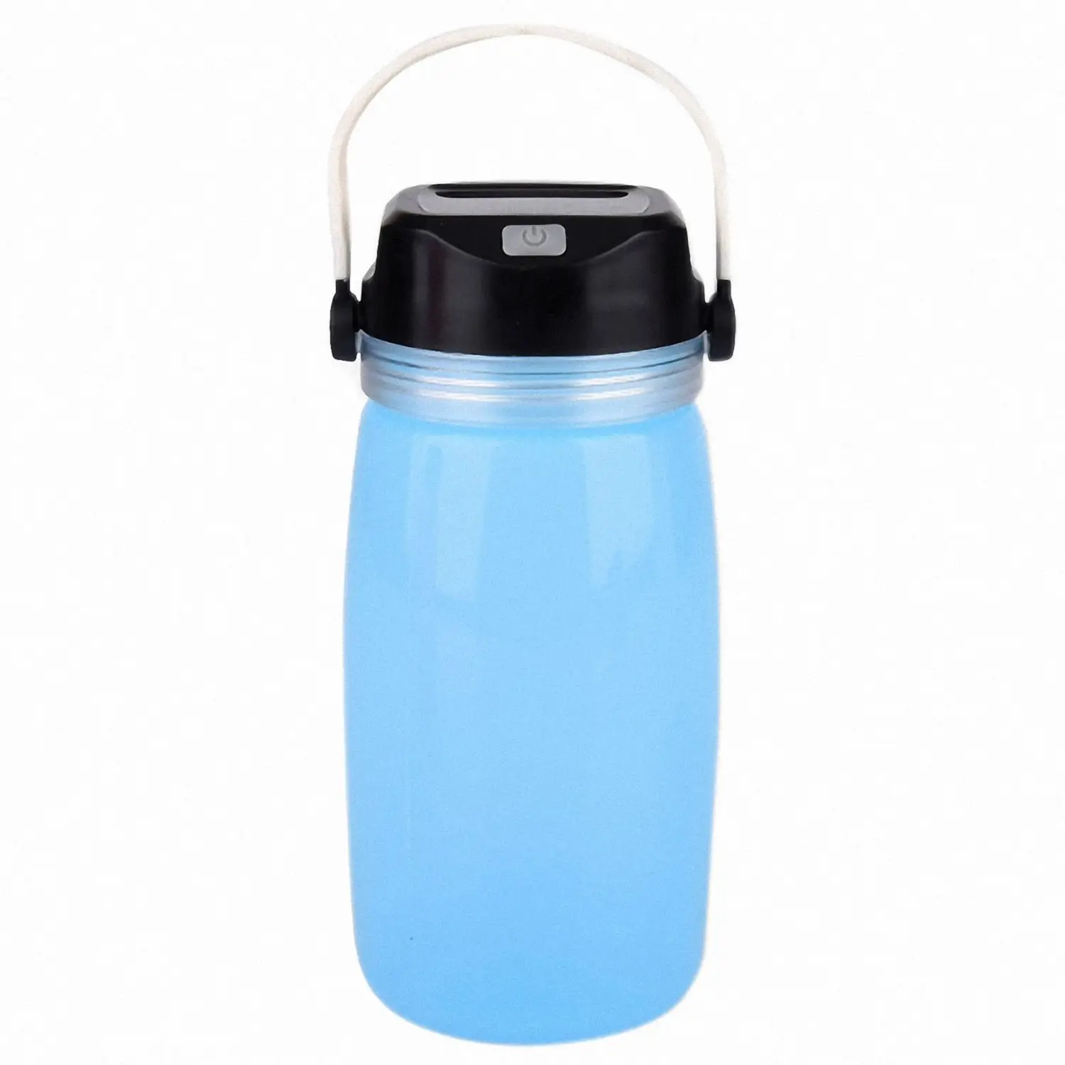

Travel Sports Camping Silicone Water Bottle - Soft Collapsible Food-grade Silicone - Solar USB Charging- Cycling Camping Night L