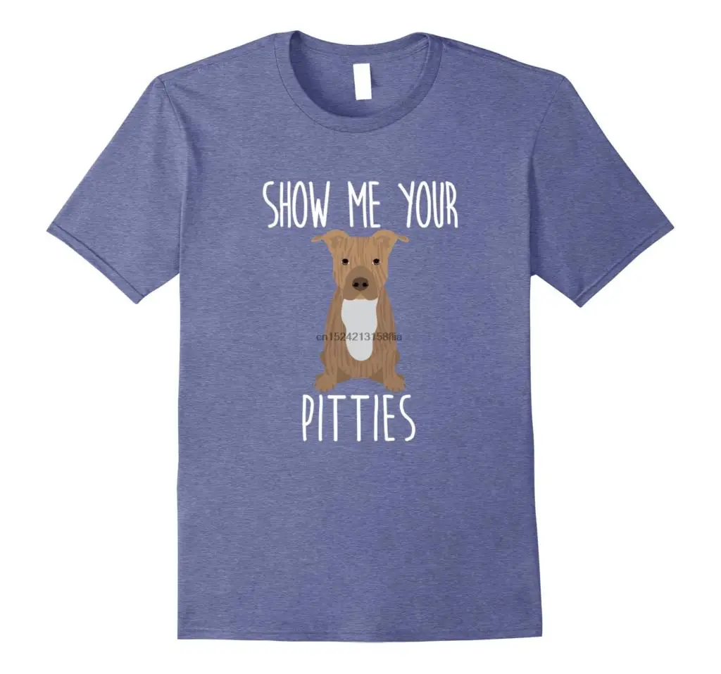 

Show Me Your Pitties - Cute and Funny Pit Bull Dog Tee Shirt