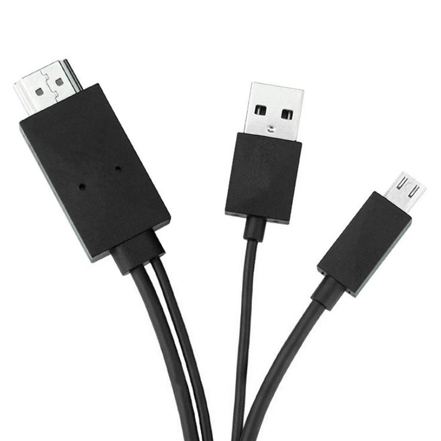 Кабель переходник Micro USB HDMI для смартфонов Samsung Galaxy S3 4 5 Note 2 3 Tab3 1080P MHL|Переходники и