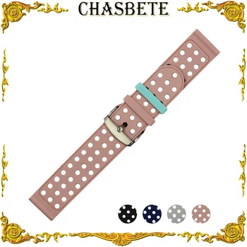 

20mm 22mm Rubber Silicone Watchband for Pebble Time / Round / Steel / Bradley Timepiece Strap Belt Wrist Loop Bracelet Men Women