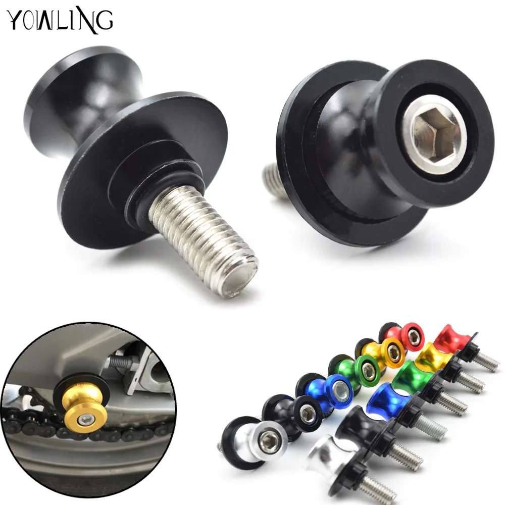 

For KTM honda CBR1000X CBR 1000X CB500R CB500X CB 500R 500X Motorcycle Accessories Swingarm Spools slider 6 8 10mm stand screws