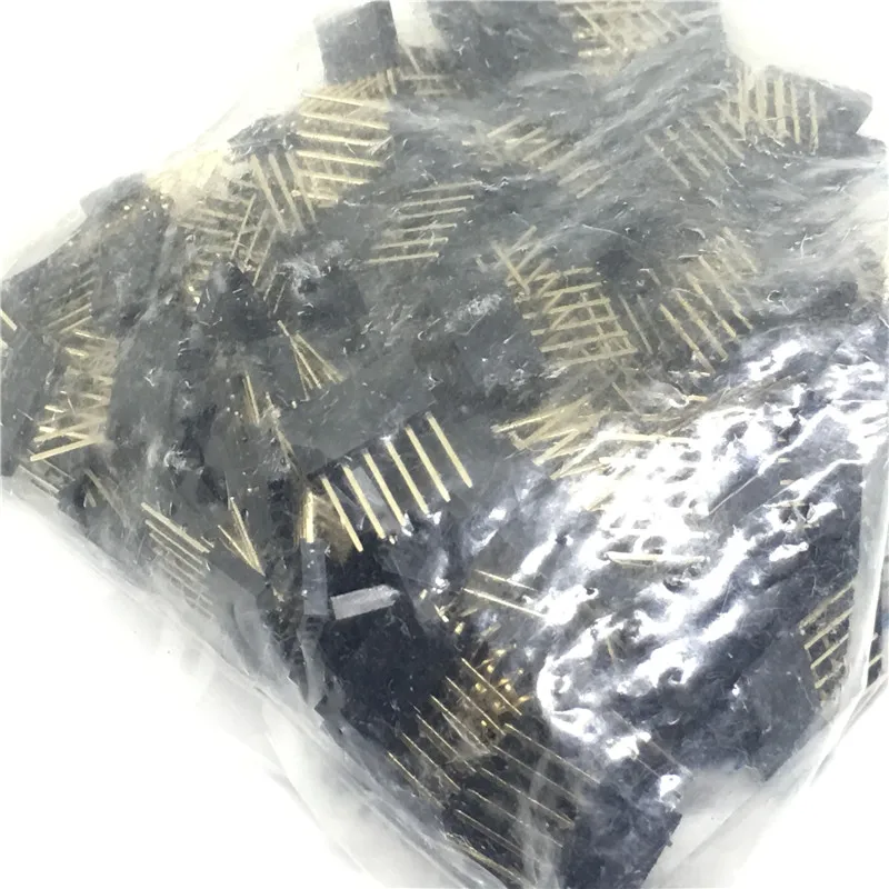

20PCS 6 PIN Single Row Straight FEMALE PIN HEADER 2.54MM PITCH pin long 11MM Strip Connector Socket 1X6 6PIN FOR arduino PCB