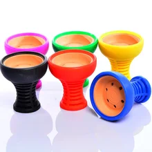 Керамическая и силиконовая чаша для кальяна уголь Chicha Narguile Waterpijp аксессуары