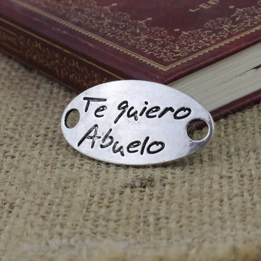 20 шт./лот модные античные серебряные бронзовые коннекторы подвеска тибетский