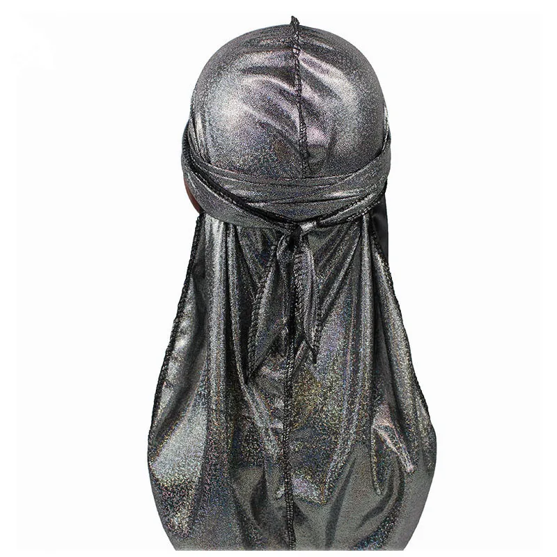 Унисекс Durags Бандана Хип-хоп Пиратская Кепка Du Doo Тряпичные повязки на голову