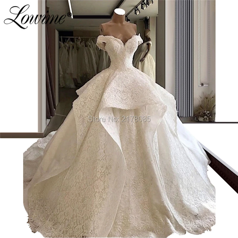 Elegant Lace Wedding Dresses 2019 New Arrival Long Bridal Gowns Custom Made With Lace Up Back Wedding Gowns Vestido De Noiva Wedding Dresses Aliexpress
