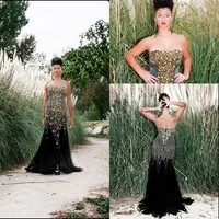 Luxury Heavy Beads Crystal Floor Length Sweetheart Elegant Mermaid Prom Dresses Long Evening Gowns Dresses