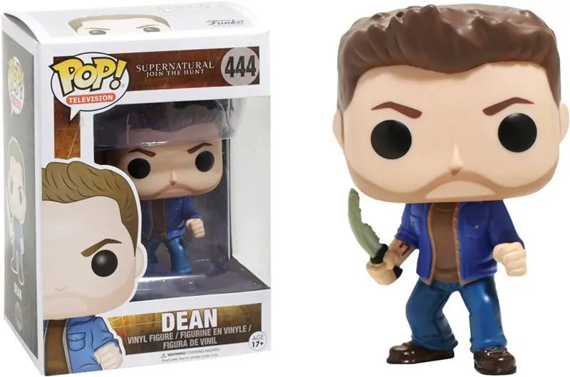 

Exclusive Funko pop Official TV: Supernatural - Dean (with Blade & Mark ) Vinyl Action Figure Collectible Model Toy in Stock
