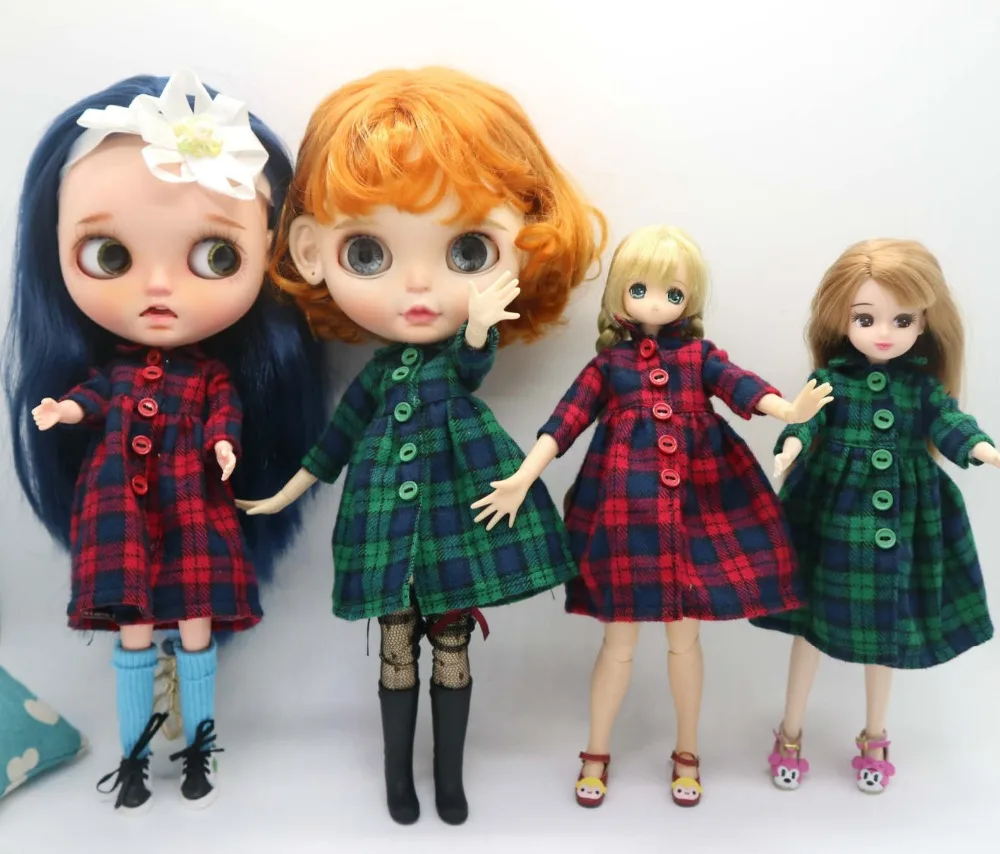 

Doll's clothing ,Coat for 1/6 dolls (for blyth doll clothing)