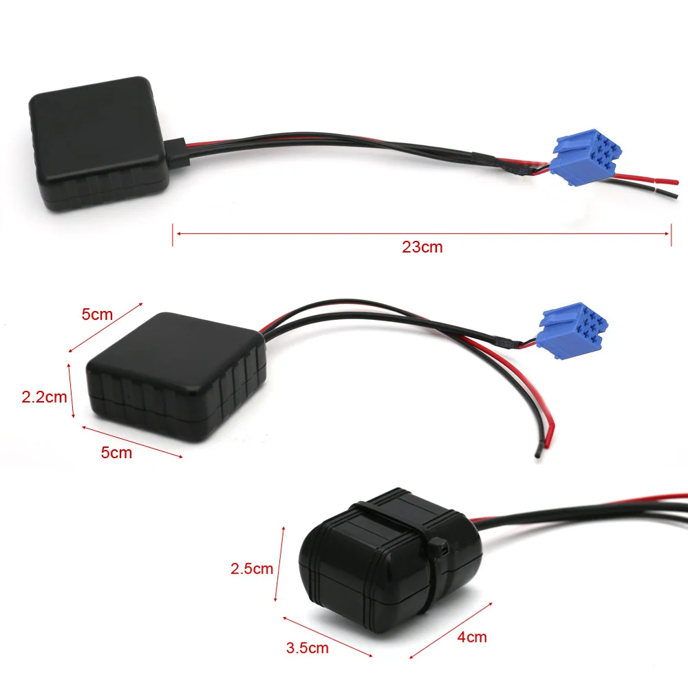 Автомобильный модуль Bluetooth для VW B5 POLO Golf Радио стерео Aux кабель адаптер с фильтром беспроводной аудио вход