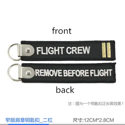 Летная команда брелок авиационные подарки для пилота, ключ-цепочка с вышивкой брелок для ключей сумка для команды бирка подарок для влюбленных - Цвет: 9
