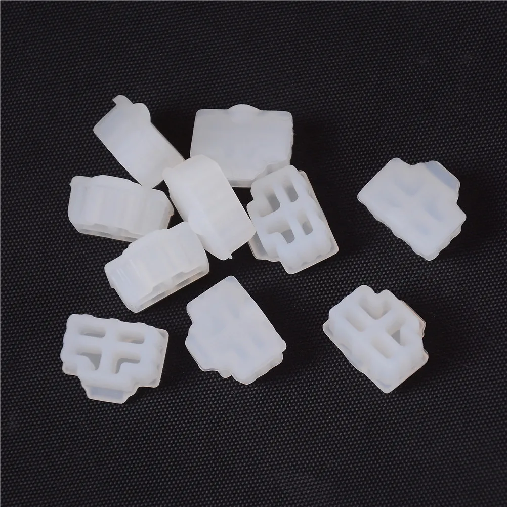 

10Pcs/lot RJ45 Boots Cover RJ45 Anti Dust Cover Cap Protector Plug For RJ45 Female Jack Wholesale White