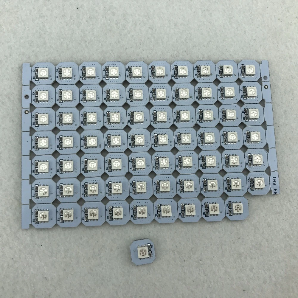 Addressable Pixel Pcba Dc5v Gs08 Ic One Piece Of 5050 Smd Rgb Led Size 12mm 12mm Led Modules Aliexpress