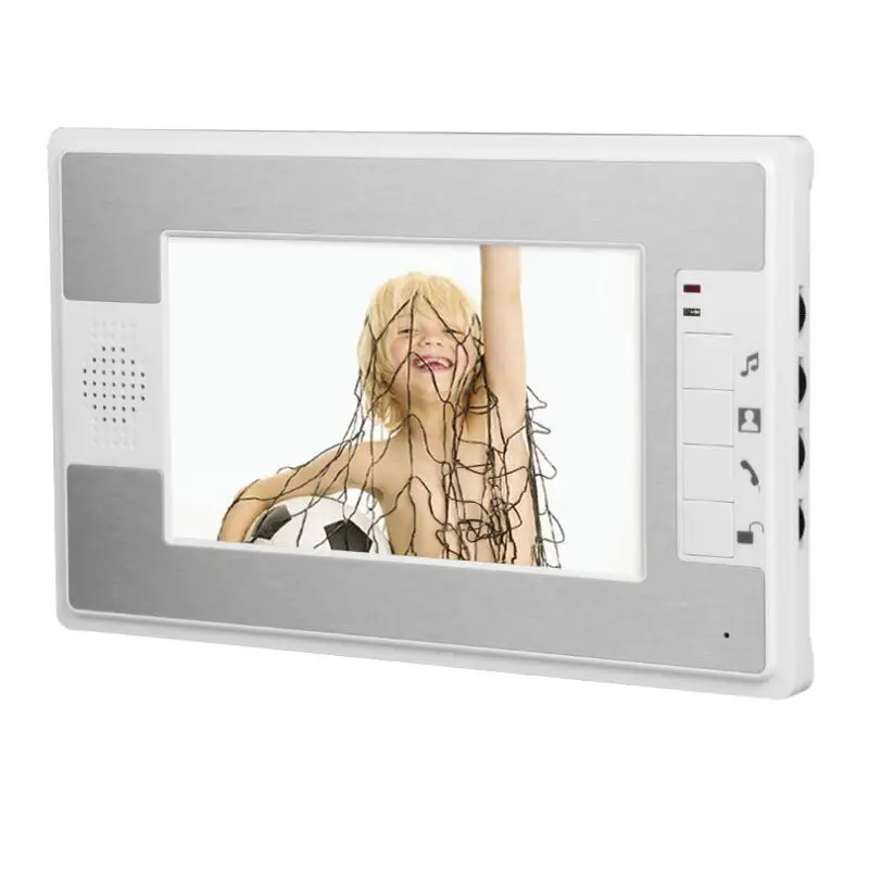 HD 7" Color Video Door Phone Doorbell Video Intercom Doorphone IR Night Vision Camera Monitor Kit for Home Security
