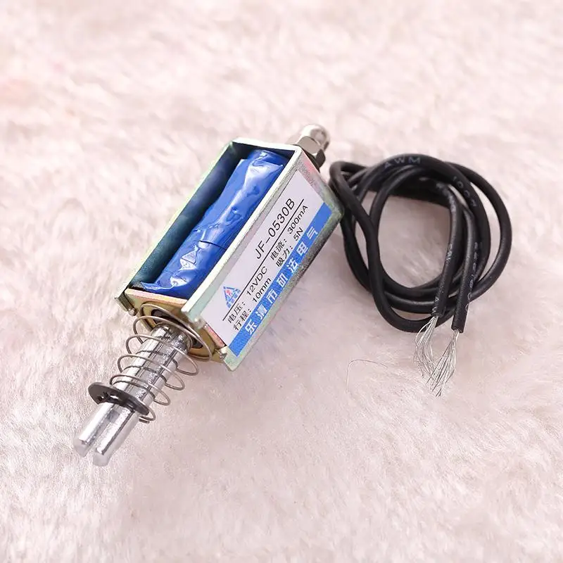 

Micro Mini Solenoid Valve Electromagnet Open Frame DC Push-Pull Type Magnet 12V DC for Electric Air Valve Water Gas Valve