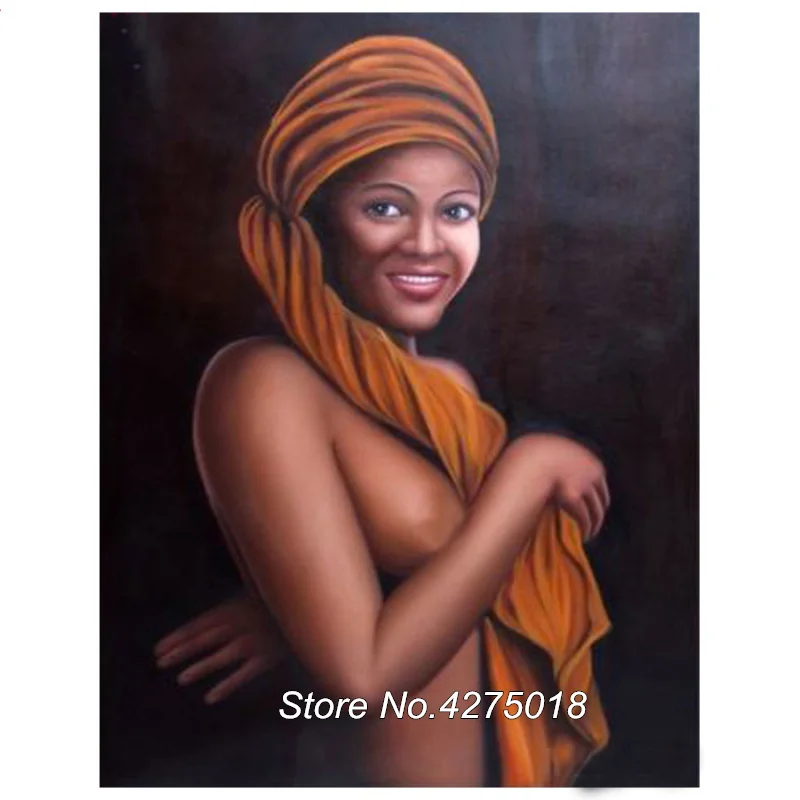 

Full Square Round Drill 5D DIY Diamond Painting Sexy african woman 3D Embroidery Beads Cross Stitch Mosaic Rhinestones YG831
