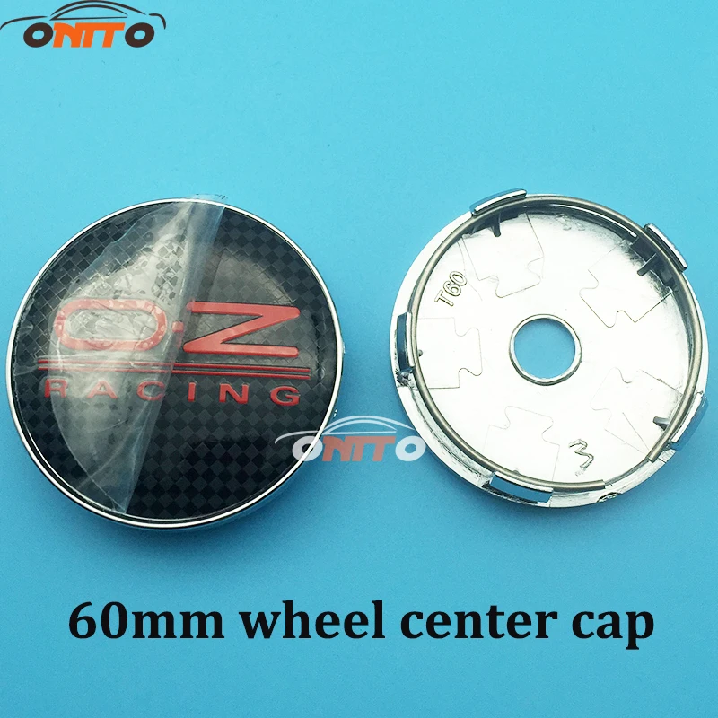 

4pcs/set 60mm OZ Racing O.Z Auto Wheel Center Center Caps Hubs Silver Alloy black base Emblem Wheel Dust-proof emblem covers