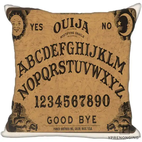 Заказная декоративная наволочка Ouija Board Spirit Board квадратная Наволочка на молнии 35X35,40x40,45x45 см(с одной стороны) 80527-21-10 - Цвет: Square Pillowcases