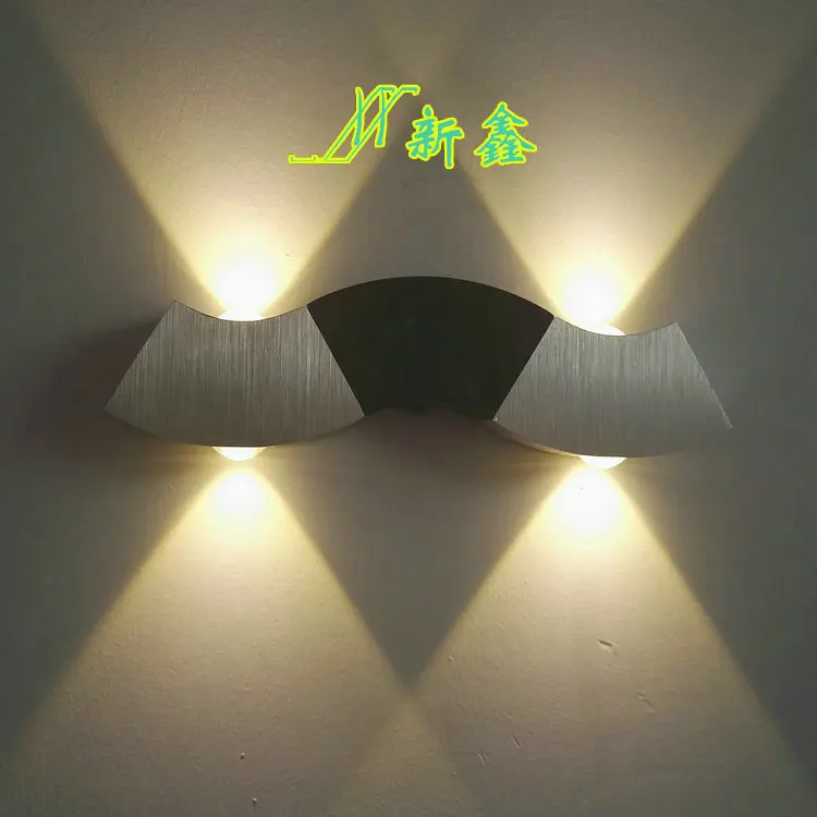 

wall lamp curve modeling personality characteristics wall lamp entrance stairs corridor corridor living room background