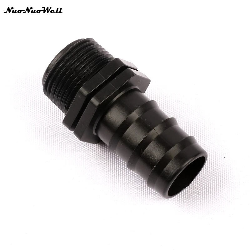 4 個 NuoNuoWell 3/4 "おねじ 25 ミリメートルホースソフトパイプコネクタ灌漑庭の水まきアクアポニックス空中栽培水システム