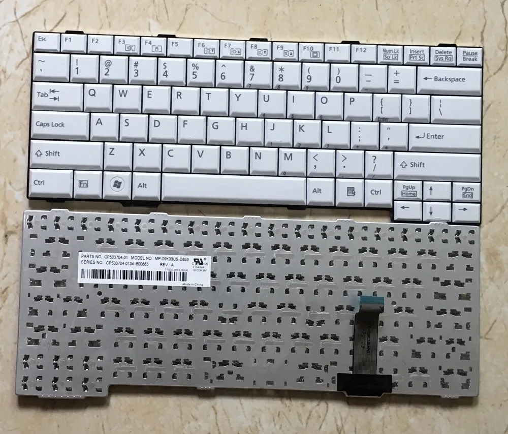 

Notebook keyboard for FUJITSU A561 E741 A552 SH560 SH760 T901 S761 S762 laptop keyboard US version