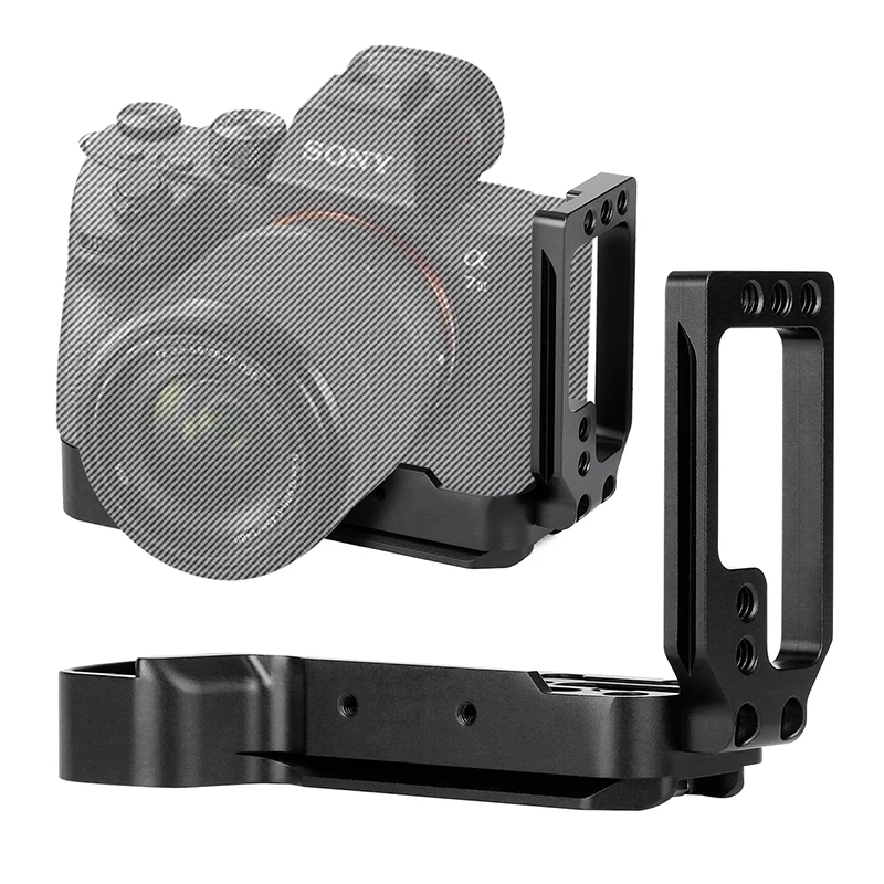 

DLSR L Type Mounting Plate Bracket for Sony A7M3 A7R3 A9 A7III Quick Release Baseplateside for Stabilizers vs smallrig