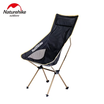 

Naturehike Lengthen Portable Fishing moon Chair Seat ultralight Folding Outdoor Camping Stool for Fishing Picnic BBQ Beach