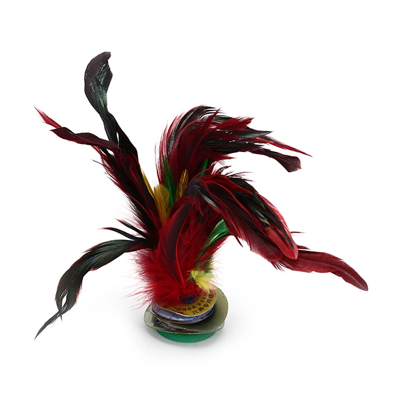 

1 Pc Chinese Traditional Sports Jianzi Toy Play Exercise Leg Muscle Strength And Body Flexibility Sport Kick Shuttlecock 15cm
