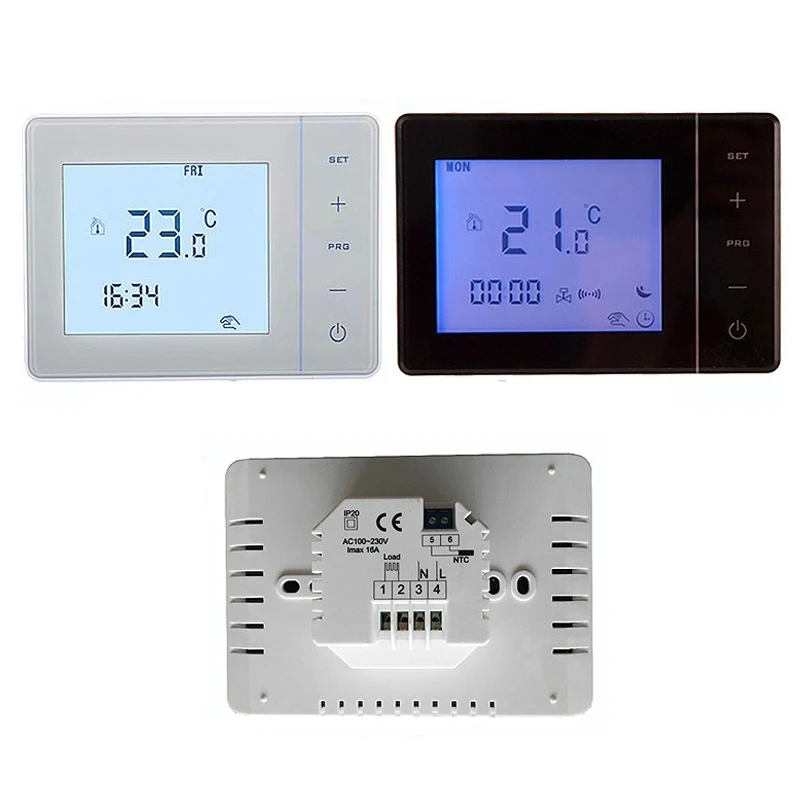 

Digital thermostat temperature controller Thermoregulator for electric floor heating infrared heater programmable touch screen