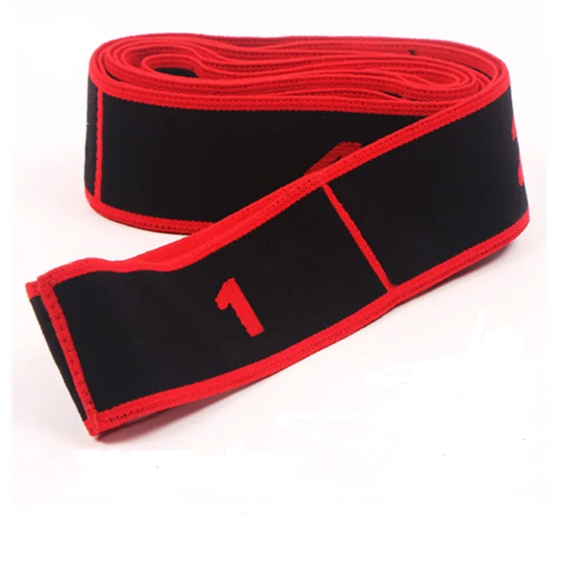 

Free Shipping Girls Gymnastics Ballet Latin Stretch Bands Yoga Exercise Band Foot Loop Adult Dance Training Elastic Band 2 Color