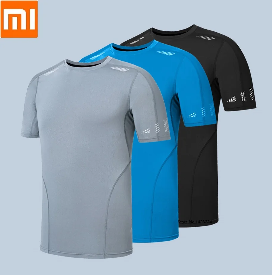Apertado dos Homens execução de Treinamento de Fitness Confortável de Manga Zenph Respirável Secagem Rápida T-shirt Sportswear Verão Curta