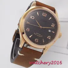 Fashion Rose Golden Plated Leather Mens Watches Automatic Men Wrist Watch 2019 Men's Watches Top Brand Luxury Casual Watch Clock Fashion Rose Golden Plated Leather Mens Watches Automatic Men Wrist Watch 2019 Men's Watches Top Brand Luxury Casual Watch Clock