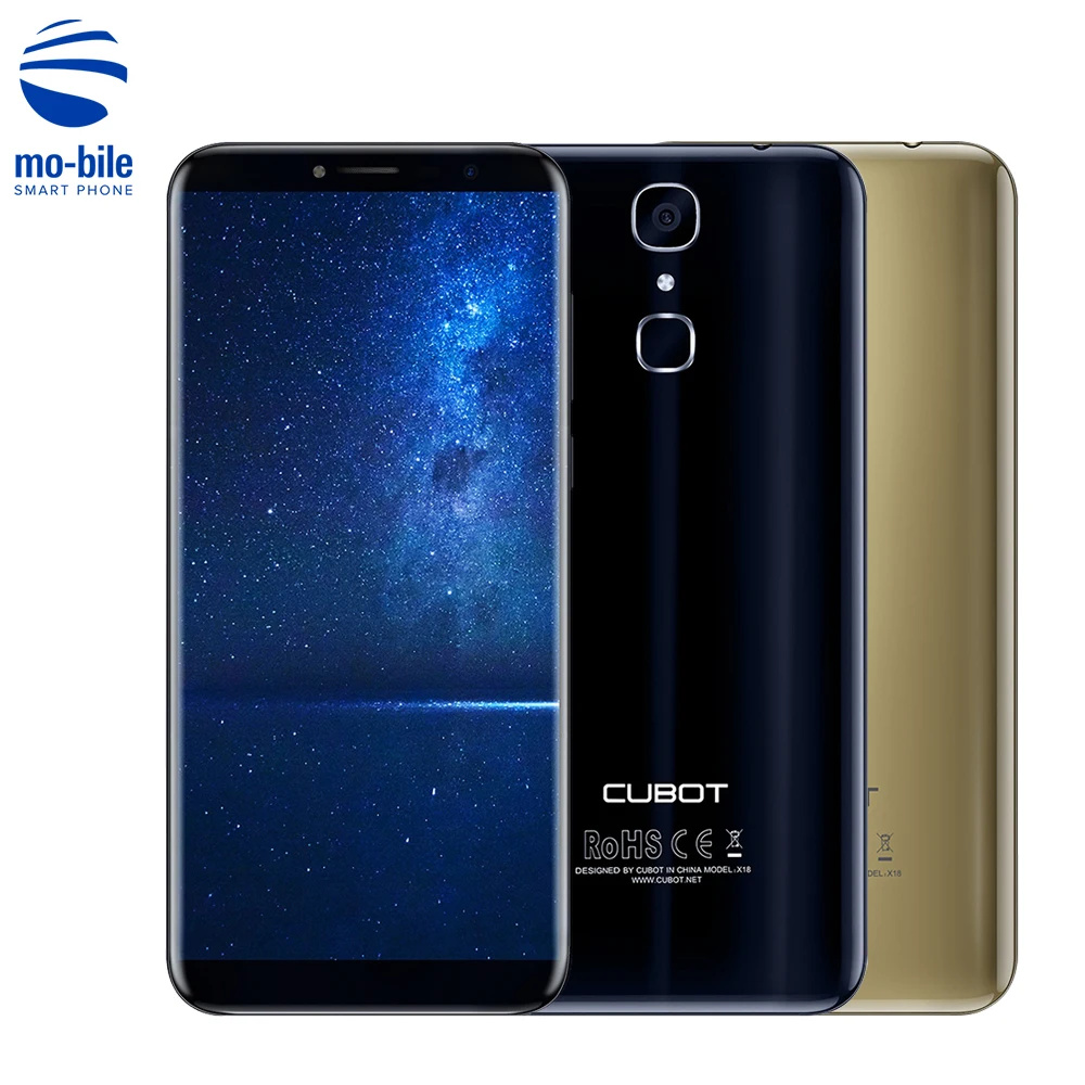 Смартфон Cubot X18 4G Android 7 0 5 ''MTK6737T четырехъядерный 1 ГГц 3 ГБ ОЗУ 32 Гб ПЗУ 13.0MP + 8MP