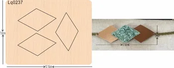 

DIY Wood Mould is compatible with most leading machines Mold thickness: 15.8mm
