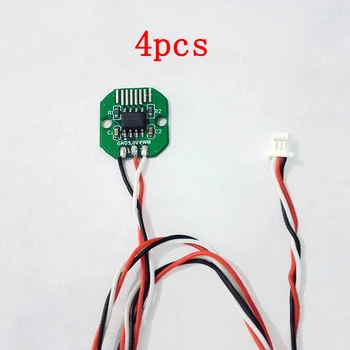 

4Pcs AS5600 Absolute Encoder Code Set PWM/I2C Port Accuracy 12 Bit Brushless PTZ/Gimbal/Pan Tilt Motor