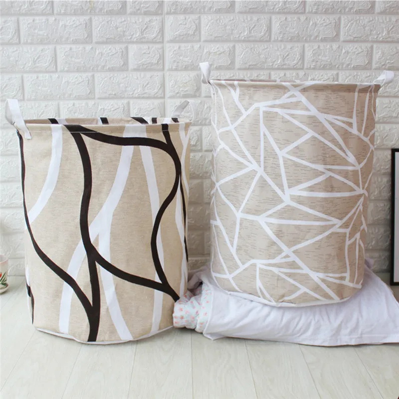 القذرة سلة ورقة للماء الغسيل الملابس حقيبة الغسيل سلة الغسيل سلة التخزين للطي تخزين كاجا Organizadora