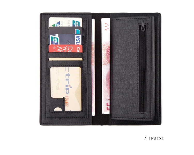 Cthulhu Mythos Wallet PU Long Short Bilfold Purse with Coin Change Zip Pocket Men Best Wallets (11)