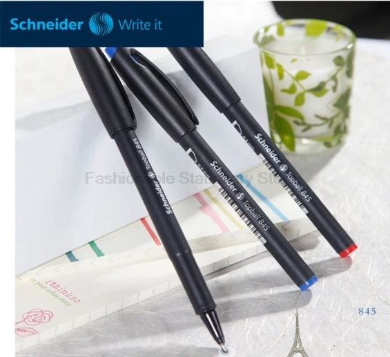 10 шт Шнайдер 845 цветная шариковая ручка гелевая ручка для офиса канцелярские принадлежности Школьные принадлежности гелевая шариковая ручка 0,3 мм Ручка-роллер